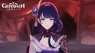 ShogunRaiden Kills Signora😨|Genshin Impact| #Shorts #Genshinimpact #Anime