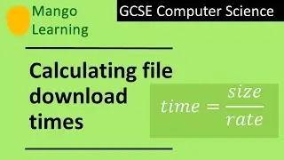 Calculating how long it takes to download a file