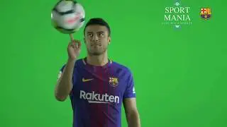 FC Barcelona photo shoot for 2017/18