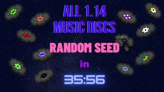 [WR] I collected all of the 1.14 music discs on a random seed in 36 minutes (Minecraft Bedrock)