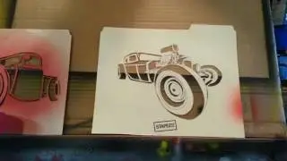 Airbrush tips for stencils