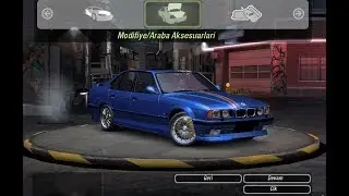 NFS Underground 2 - BMW M5 e34 yaması ( Tuning - Race - Max speed )