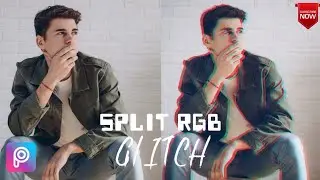 Split RGB Glitch | PicsArt Tutorial | Tutorial Edit Foto