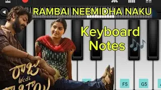 Rambai Neemidha Naku song |Keyboard Notes|New Telugu songs 