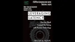 CSSPR Webinar Series: Ali Zia in Conversation with Dr. Tristan Volpe