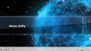 Demo: SciPy