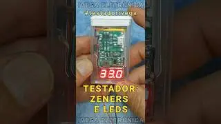 Teste de zeners e leds #testadorivega
