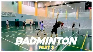 BADMINTON DOUBLES- Part 2 | Owl Creations | Meow Badminton| #sg#badminton