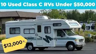 10 Used Class C RVs For Sale Under $50,000