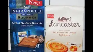 Ghirardelli Milk & Sea Salt Brownie and Lancaster Butterscotch & Caramel Soft Crèmes Review