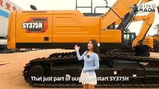 SINOMADA | SANY SY375H Crawler Excavator