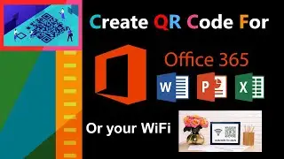 How to generate a QR code for Microsoft Office 360 Apps | Home or Public WiFi