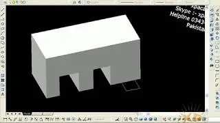 Lesson 86: Subtract command in AutoCAD 3D || SUBTRACT Command Solid Editing | Using Subtract Command