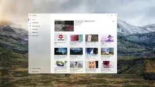 YouTube Redesign with New Windows Fluent Design System - Designed with Adobe XD - Speedart