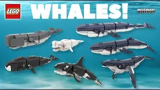 Whales! LEGO 31088 Deep Sea Creatures Part 7