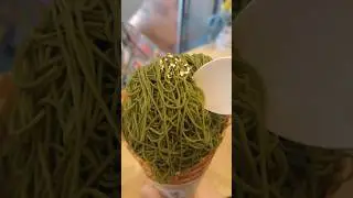 Ice Cream Matcha - Chacha Futatsume Tokyo #explore #japan #asakusa #food #icecream #desert