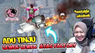 ADU TINJU CEWEK-CEWEK ATAS FACTORY !! CHALLANGE QUEEN IND