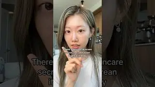 Korean it girls’ skincare secret🤫 used in every dermatology clinic #shorts