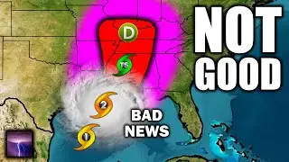 Hurricane Francine Explosivly Intensifying NOW...