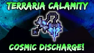 Cosmic Discharge Legendary Calamity Melee Weapon! Terraria Calamity - Melee Class Loadout / Setup