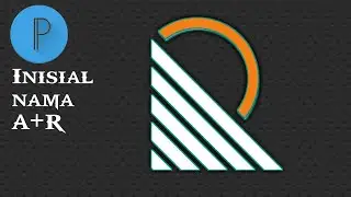 Cara buat logo keren inisial nama sendiri di pixelLab Android | #pixelLab | jamaltepu official
