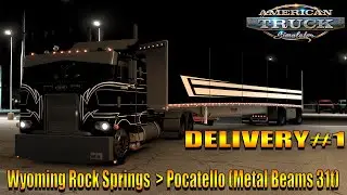 (ATS v1.41).Peterbilt 352(KishadoWalker)&Raven Flatbed(Dro Modding)