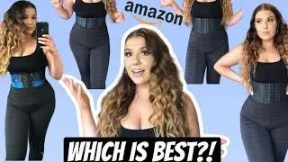I Bought the Most Popular Waist Trainers on Amazon...  Which is Best?! |Amazon Waist Trainer Review|