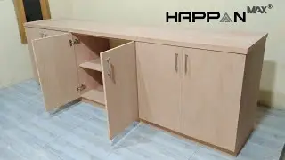 Membuat Sendiri Lemari Kabinet dari Triplek, Mudah dan Cepat Menggunakan Plywood HAPPANMax®