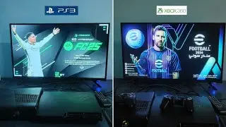 FC 25 PS3 Vs eFootball PES 2024 Xbox 360 - Comparison