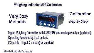 Digital indicator M02 Calibration Setup