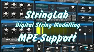StringLab for iOS - - Physical String Modeling - MPE Support