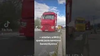 Spanilá jazda kamiónov + smetiarske auto + MHD Iveco Urbanway