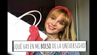 | ¿Qué hay en mi bolso de la universidad? + Gafas FIRMOO |