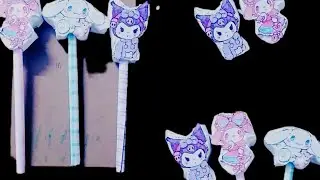 DIY kuromi pen