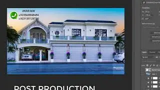 PHOTOSHOP 2021 POST PRODUCTION FOR VRAY AND 3DS MAX