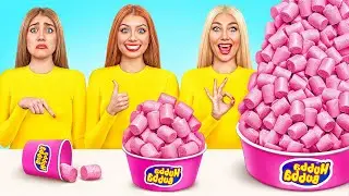 Big, Medium and Small Plate Challenge | Funny Situations in Kitchen by Mega DO Challenge
