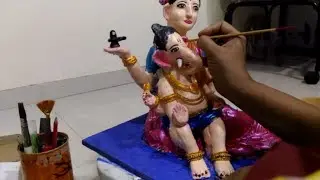 Eco friendly Ganesha Part 4