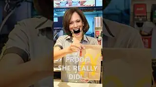 Kamala Fry Song. See! She Really Did Work At McDonald's! #KamalaFrySong