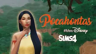 CREANDO a POCAHONTAS | Pocahontas en LOS SIMS 4 | Reto Cas | #MesDisney + Lista de CC 😍🍂