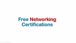 Free Networking Certifications | English