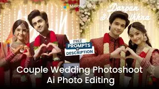 Wedding AI Photo Editing 😱  Wedding AI Image Video Editing ✨ | Bing AI Image Creator💖