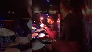 Ryan Sinnot new drummer Rings of Saturn #metaldrummer #shorts