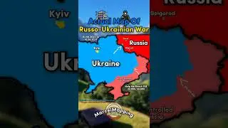 Actual Map Of Russo-Ukrainian War 10 August 2024