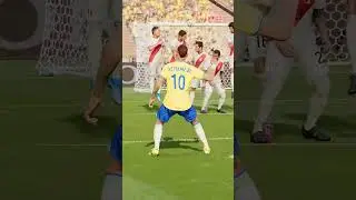 Neymar Jr Free Kick vs Peru #efootball #pes #shorts
