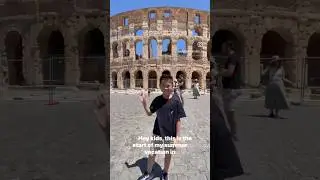 Start of summer Vacation Rome Italy 🇮🇹 #kavenadventures #travel #italy