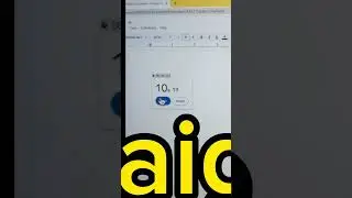 How to add the Stopwatch ⏱️ to Google Docs