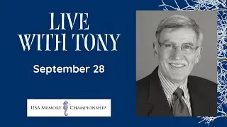 Live With Tony: September 28