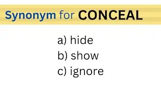 Synonyms and Antonyms | English Quiz