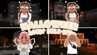 SPOOKY HALLOWEEN BUILD OFF || ROBLOX || BLOXBURG