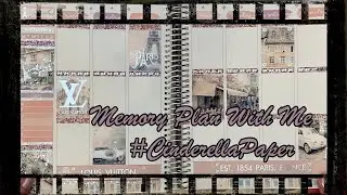 Paris Memory Plan With Me {CinderellaPaper}